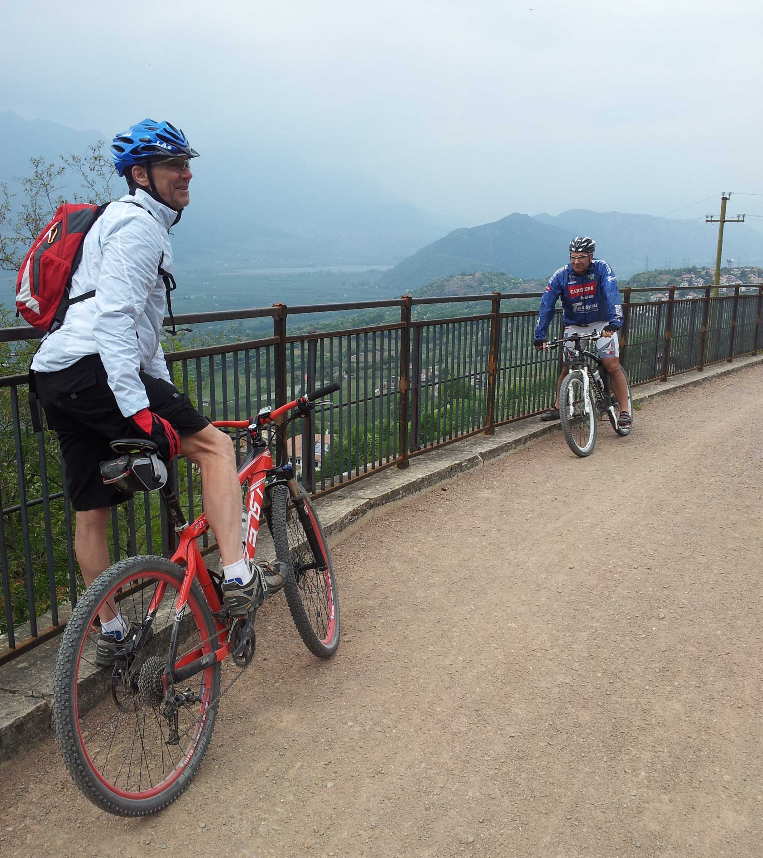 Sul viadotto di Gleno